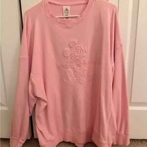Disney Pink Crewneck Sweatshirt